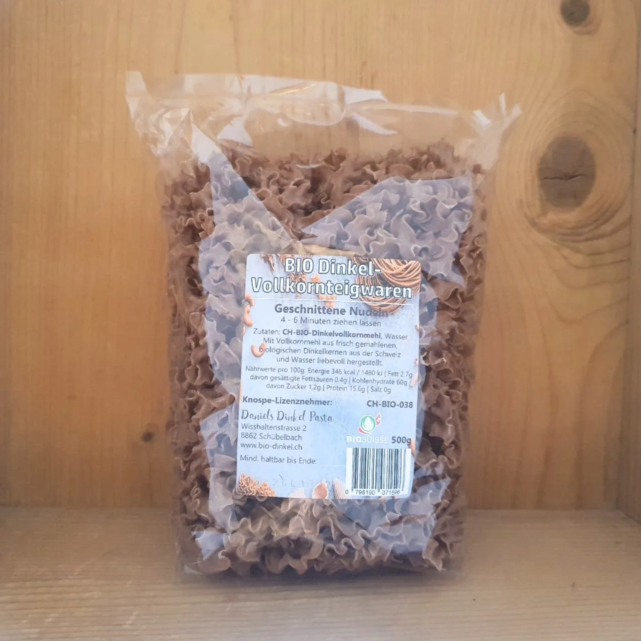 Geschnittene Nudeln Bio