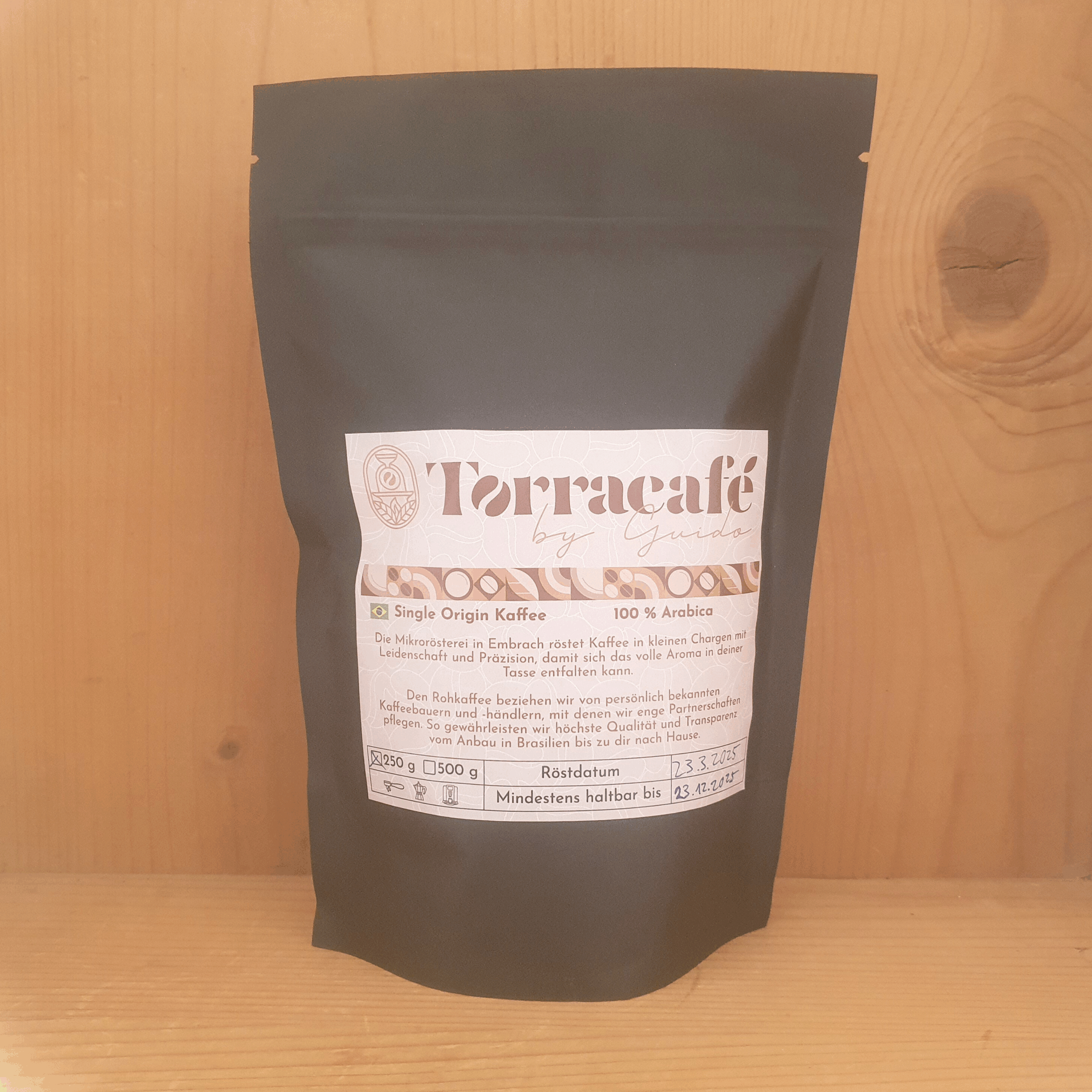 Bohnenkaffee Torracafé 250g