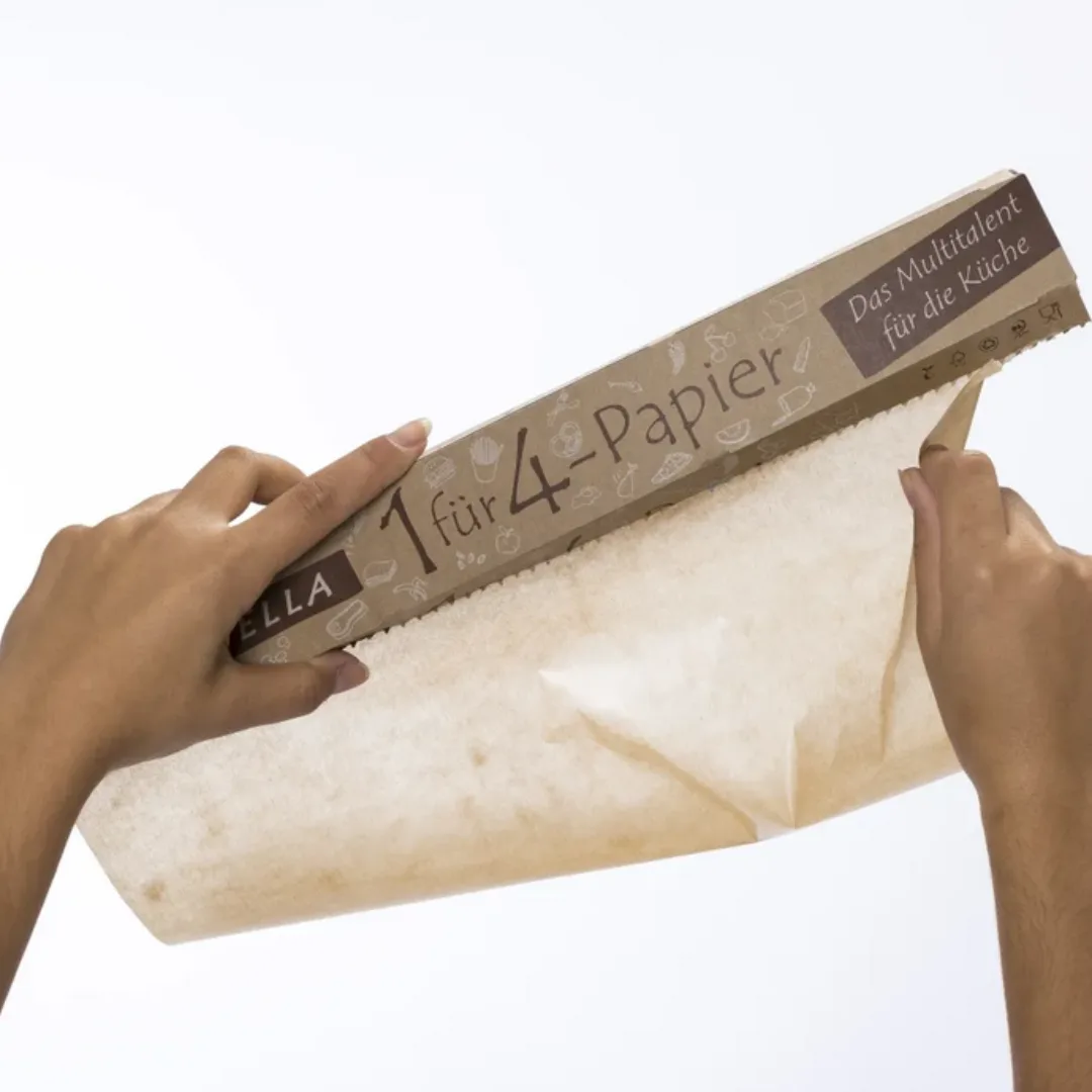 1 für 4-Papier Haushaltrolle 8m 4