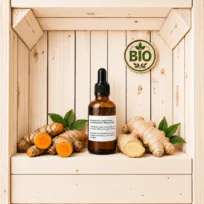 Ingwer-Kurkuma-Tinktur mit Alkohol Bio