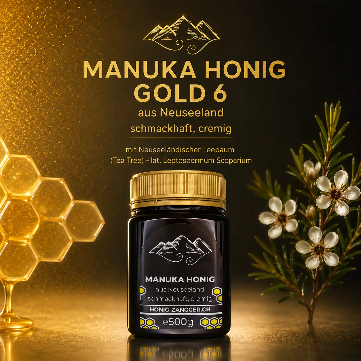 Manuka Honig GOLD 500g
