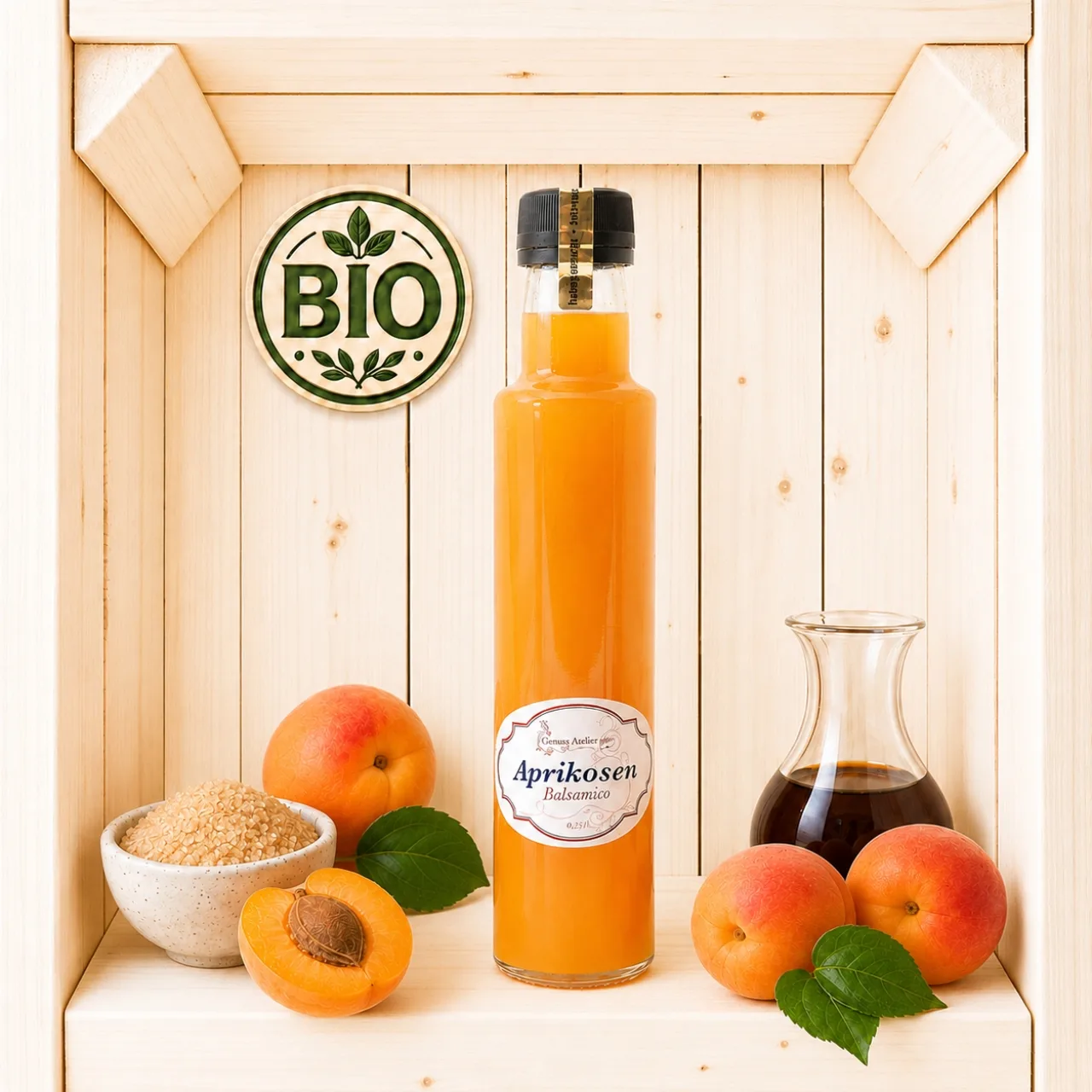 Aprikosen Balsamico Bio 0.25 Liter